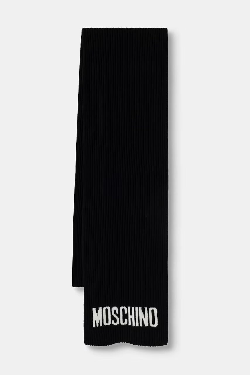 Moschino fular pentru bărbați cu lână