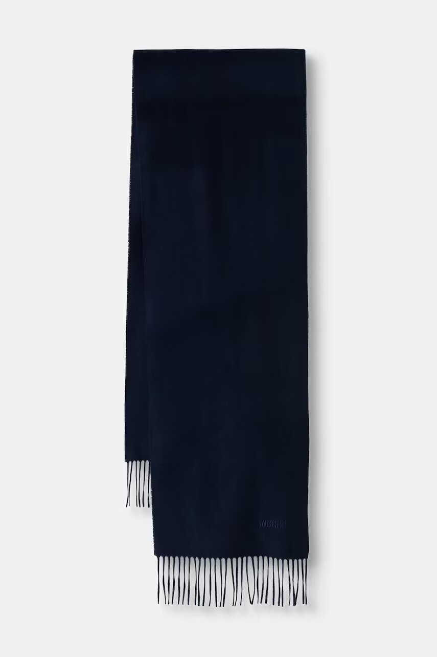 Moschino fular pentru bărbați din lână merino