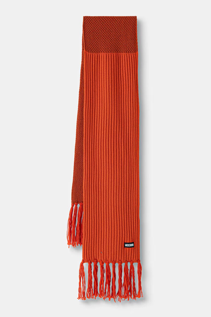 Moschino fular pentru femei cu amestec de lână