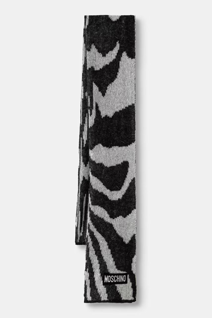 Moschino fular pentru femei cu amestec de lână