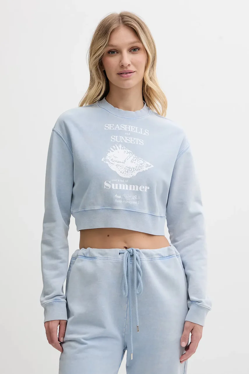 Moschino Jeans hanorac de bumbac
