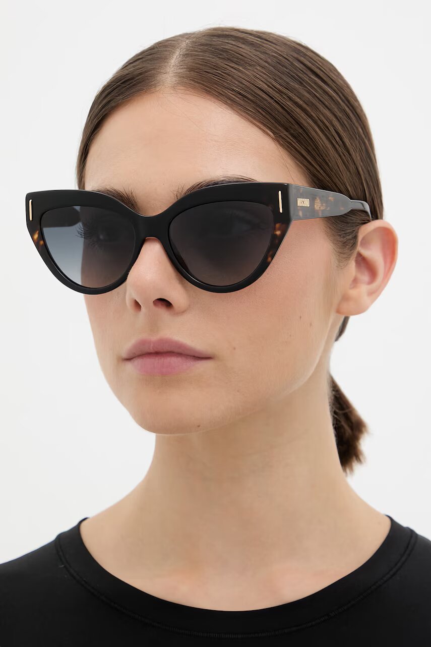 Moschino ochelari de soare cat eye pentru femei