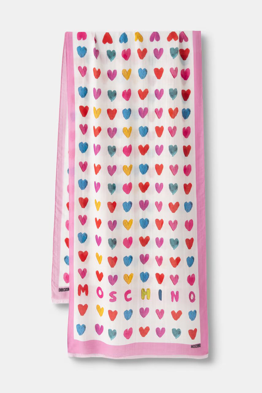 Moschino șal pentru femei cu amestec de cașmir