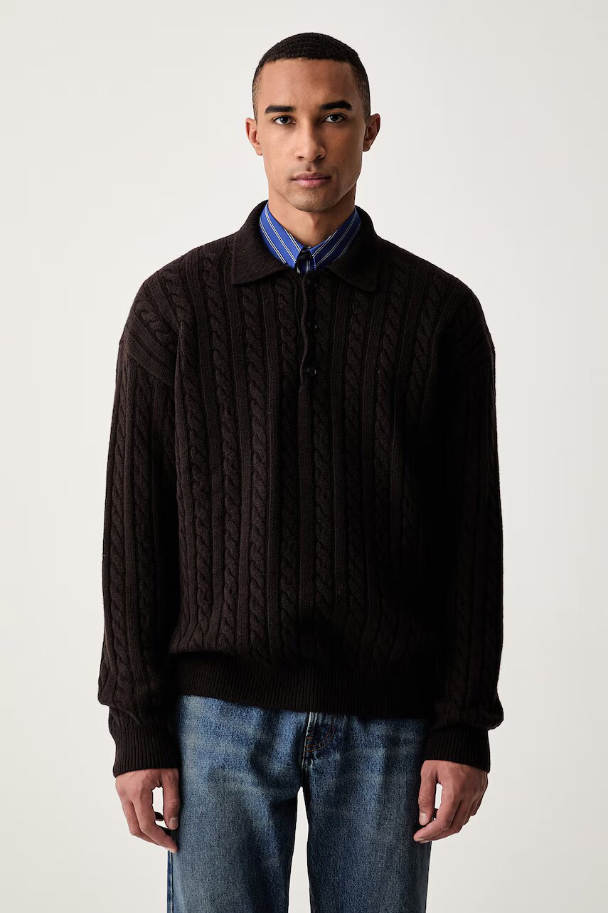 MSGM pulover pentru bărbați cu lână merino