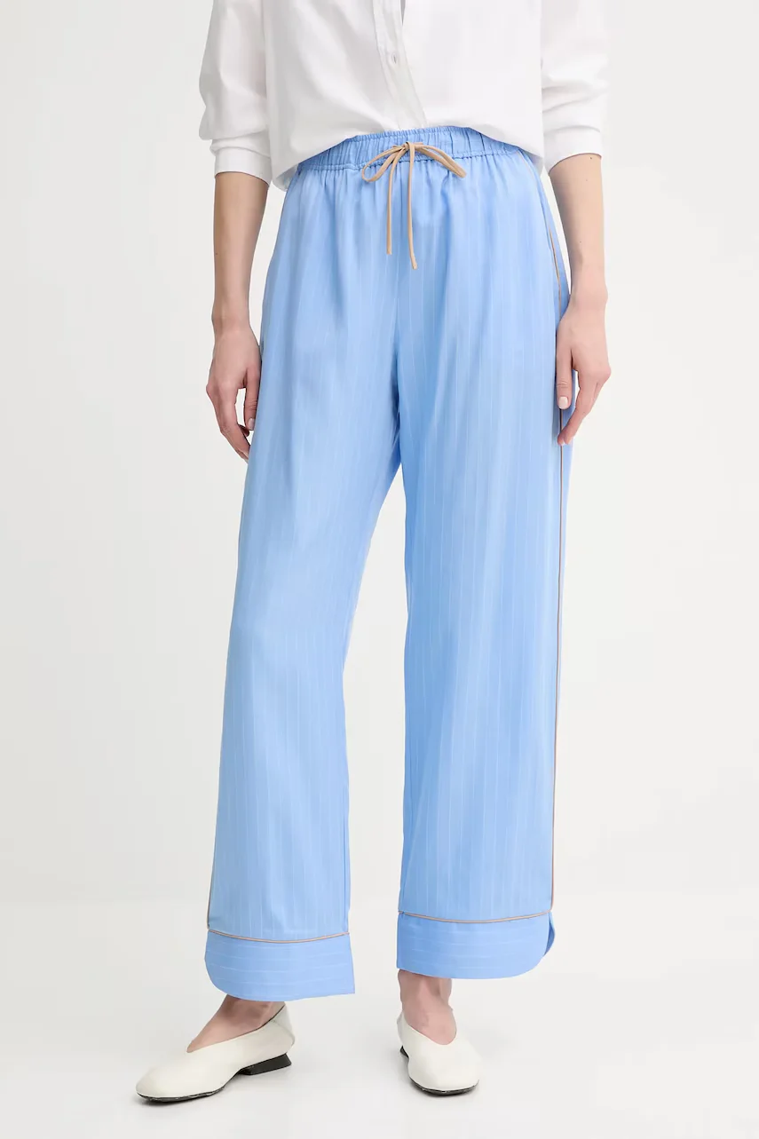 Munthe pantaloni din amestec de in UKAVA