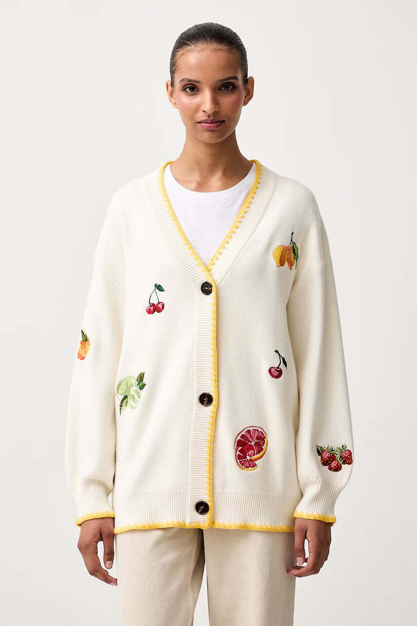 Never Fully Dressed cardigan pentru femei cu vâscoză