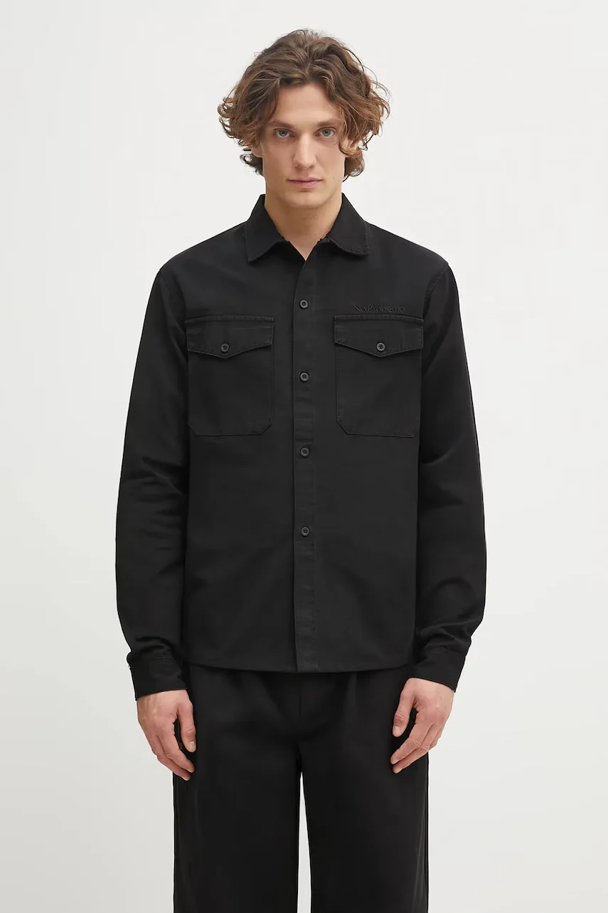 No Problemo cămașă din bumbac Mini Problemo Work Shirt