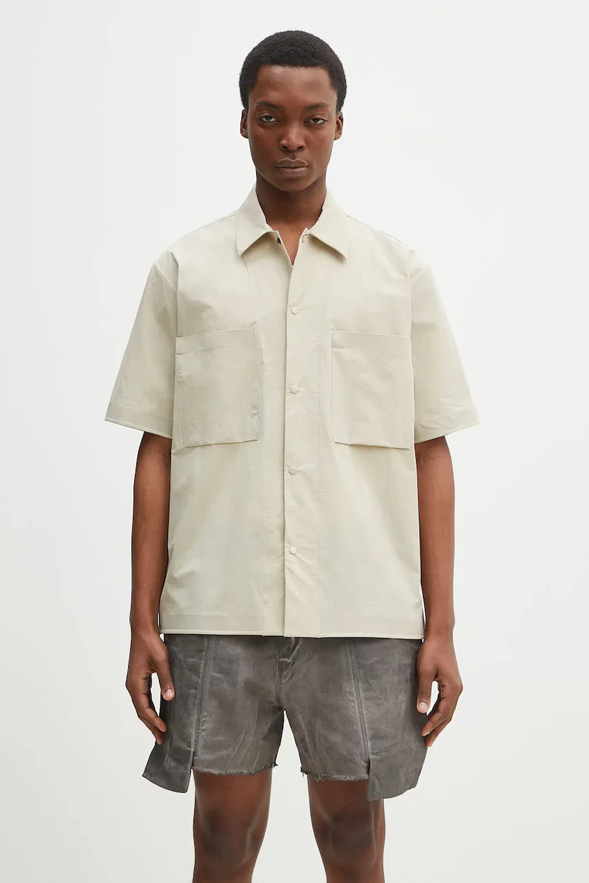 NORSE PROJECTS cămașă Hermann Travel Light SS