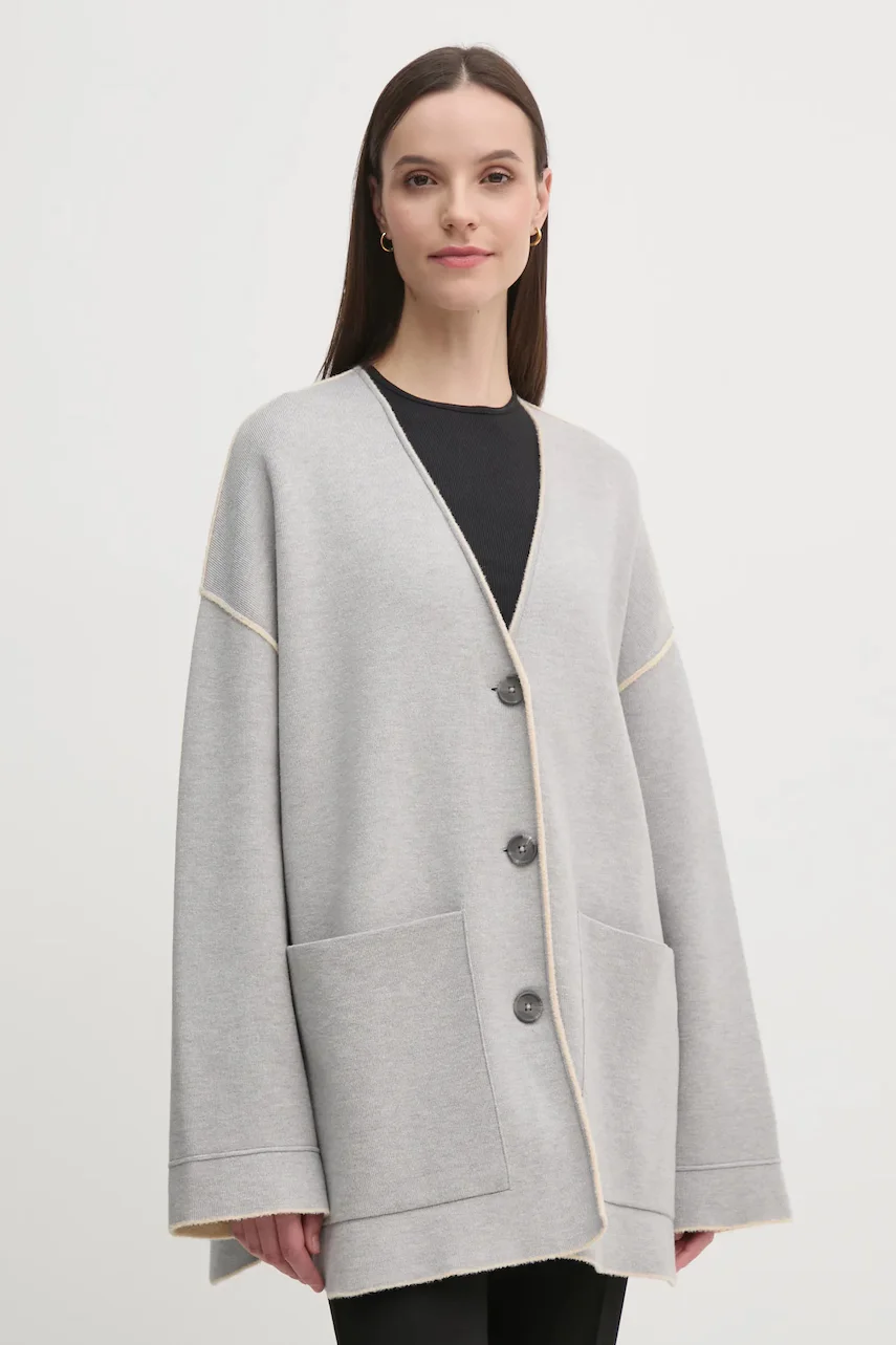 OUI cardigan cu două fețe