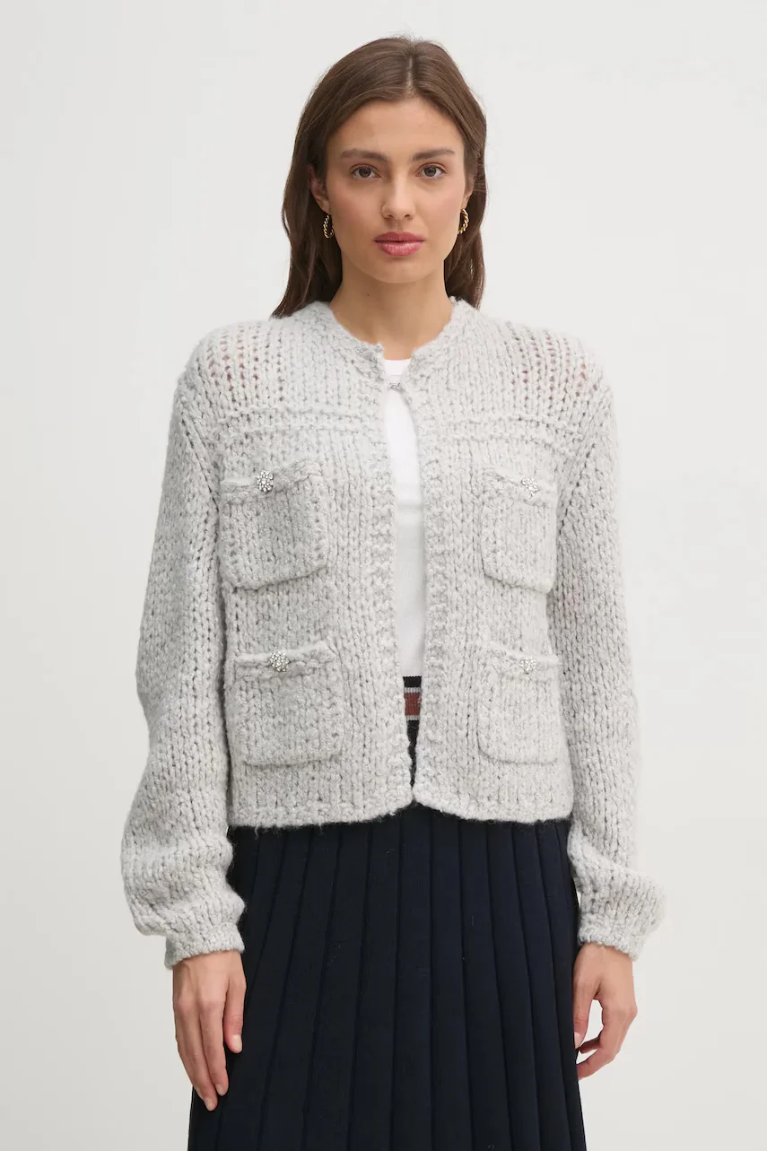 OUI cardigan din amestec de lana
