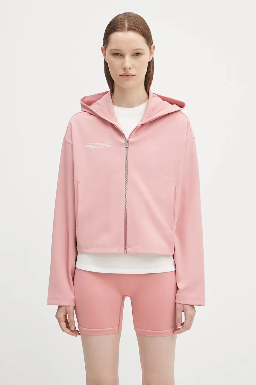 pangaia bluză DNA Double Jersey Zip Up Hoodie