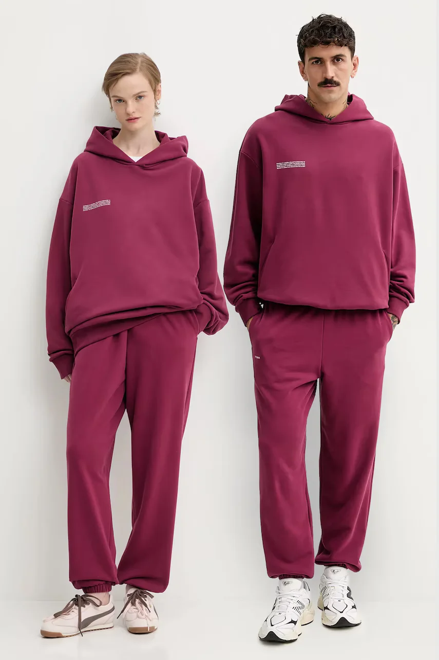 pangaia pantaloni de trening din bumbac