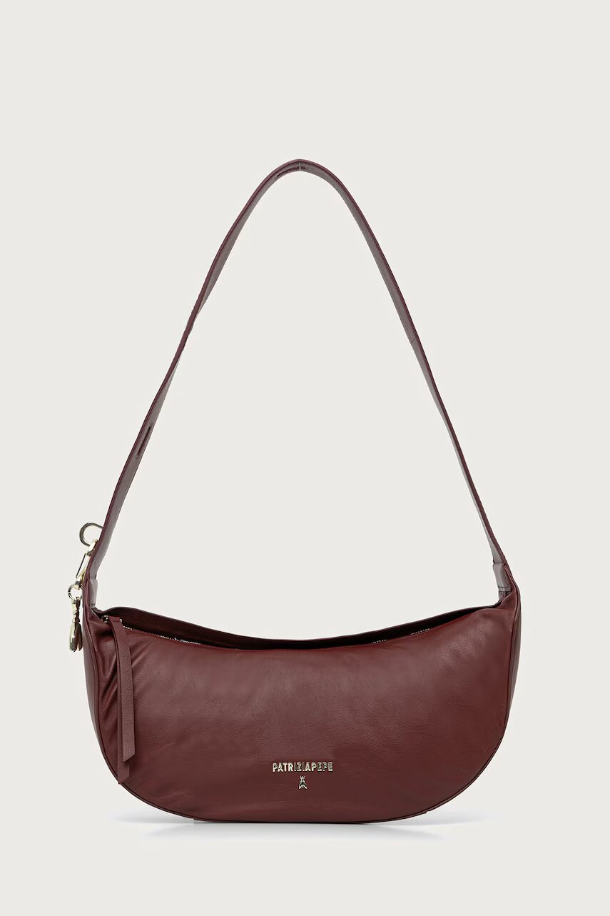 Patrizia Pepe geantă crossbody pentru femei din piele
