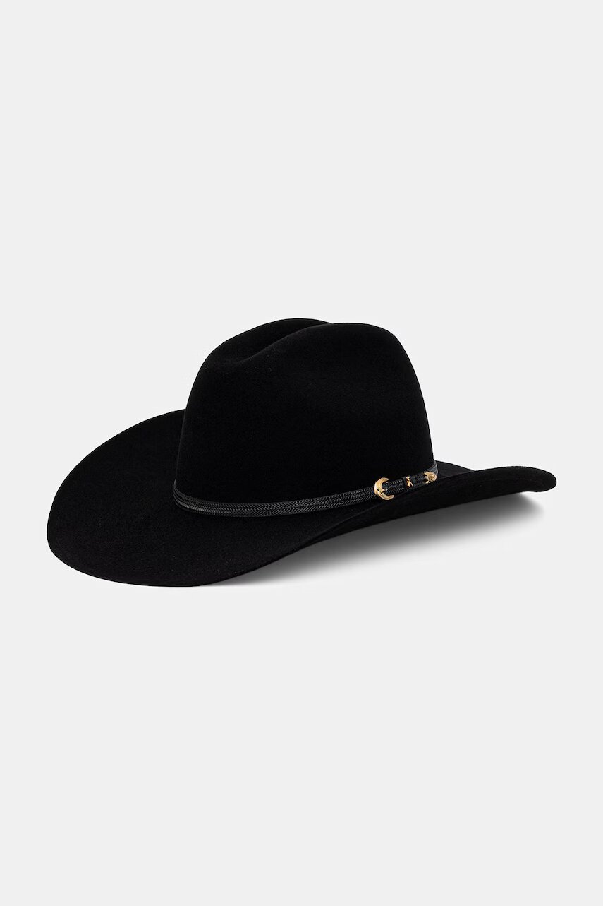 Patrizia Pepe pălărie de cowboy pentru femei din lână