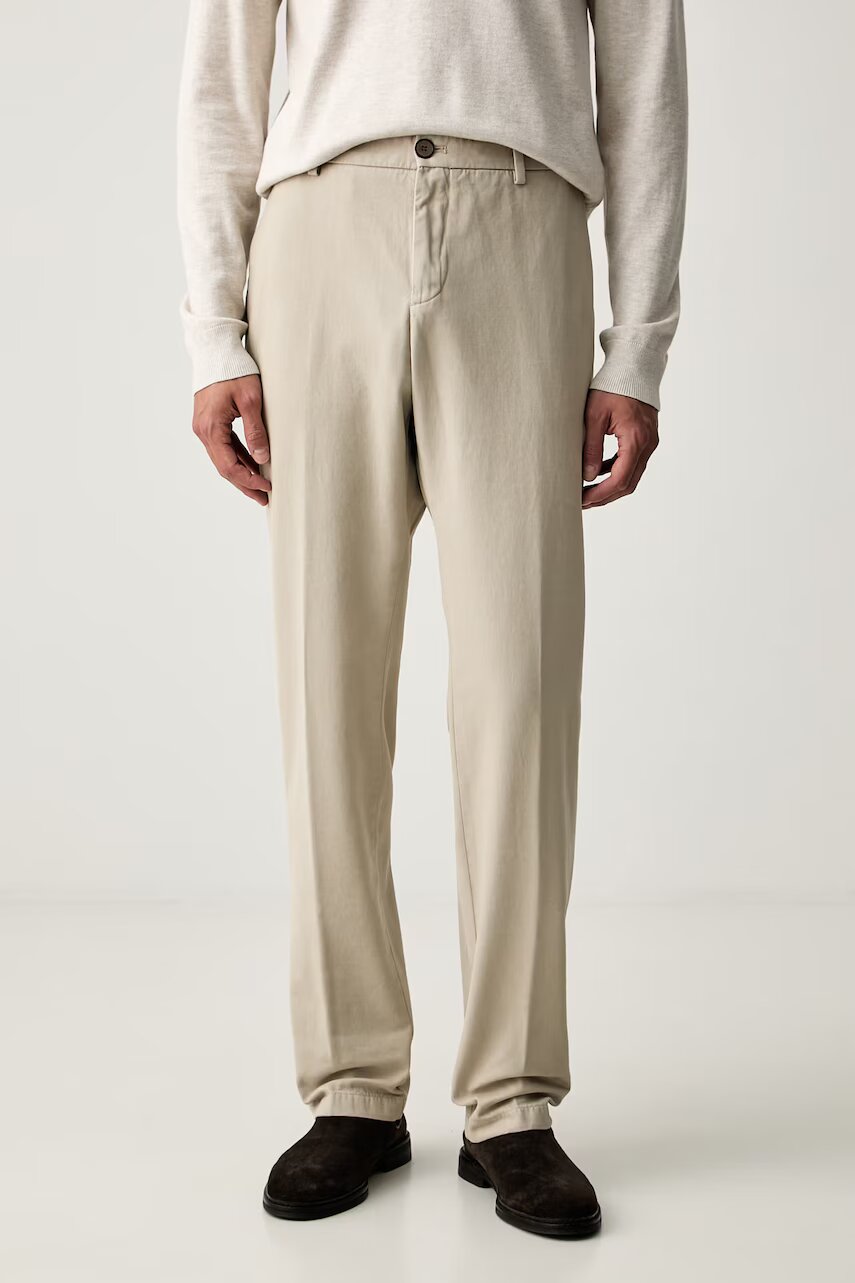 PAUL&SHARK pantaloni chinos pentru bărbați cu bumbac