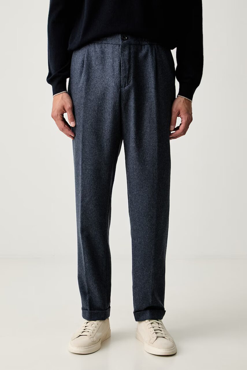 PAUL&SHARK pantaloni pentru bărbați cu lână