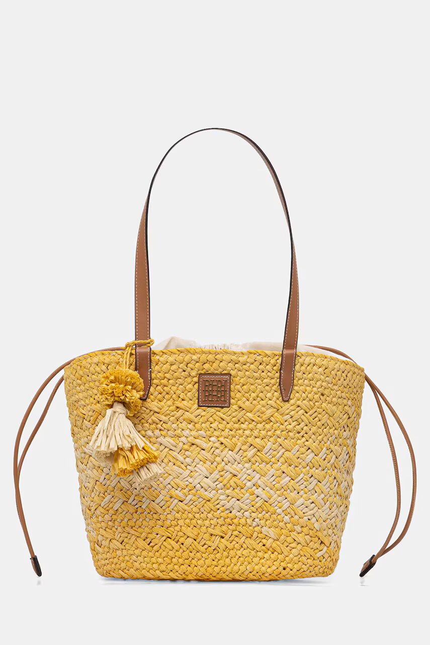 Pedro del Hierro geantă shopper pentru femei împletită
