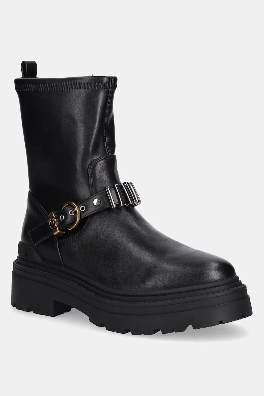 Pinko bocanci de piele Mia 27