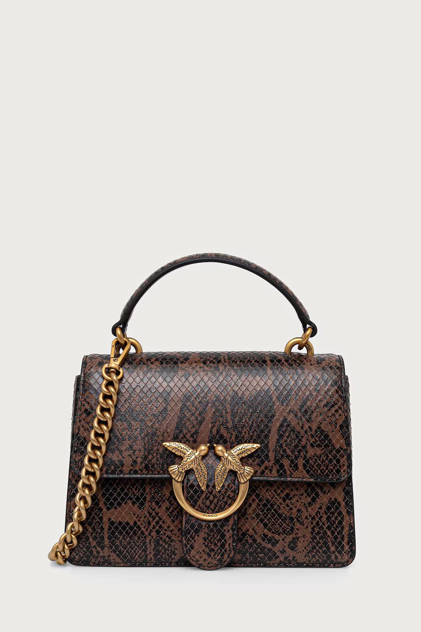 Pinko geantă crossbody pentru femei cu imitație de piele