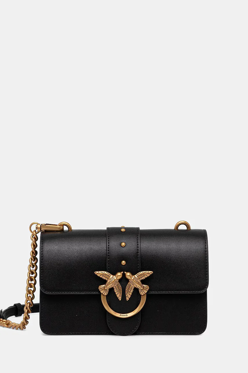 Pinko geantă crossbody pentru femei din piele