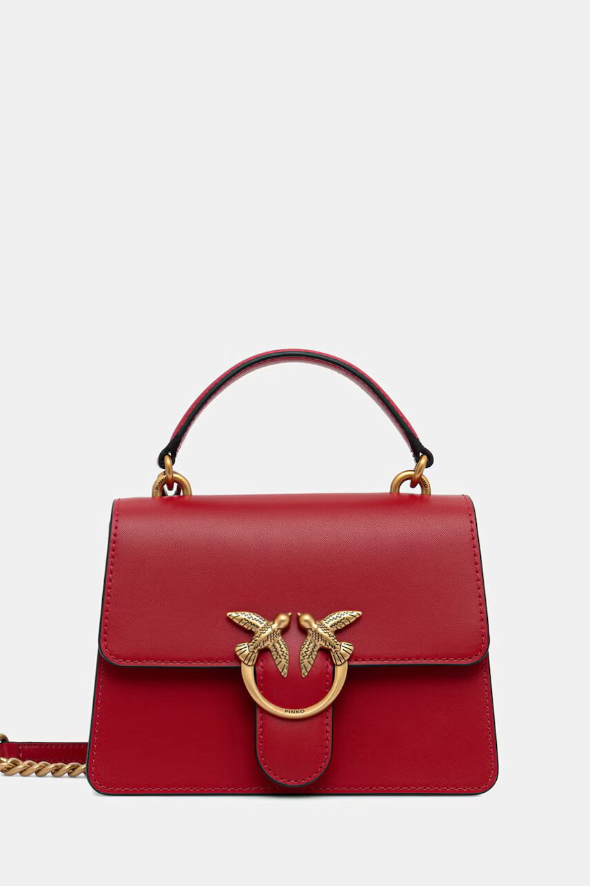 Pinko geantă crossbody pentru femei din piele