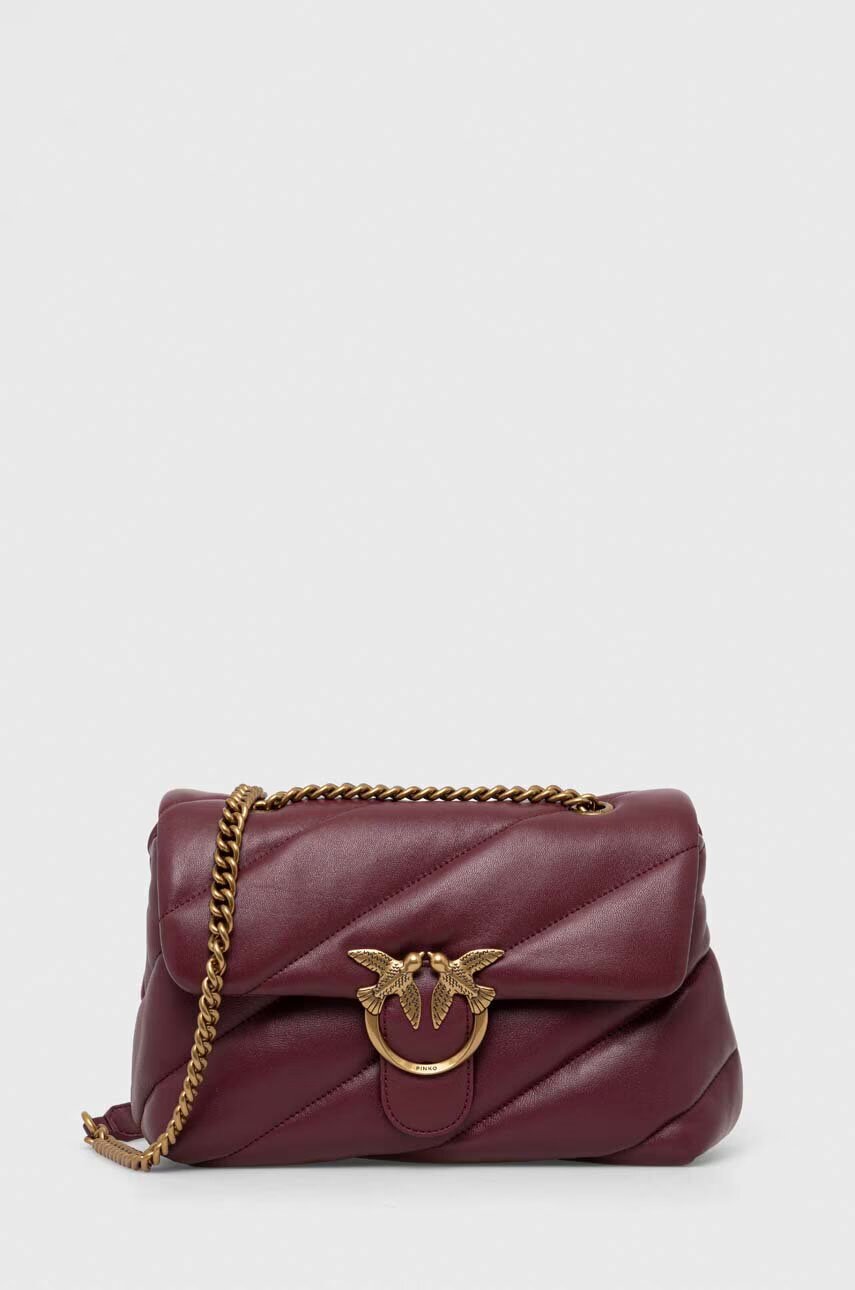 Pinko geantă crossbody pentru femei din piele