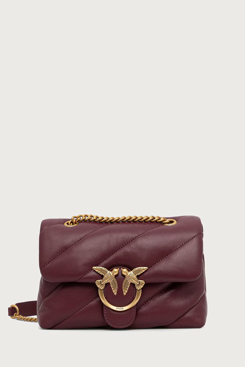 Pinko geantă crossbody pentru femei din piele
