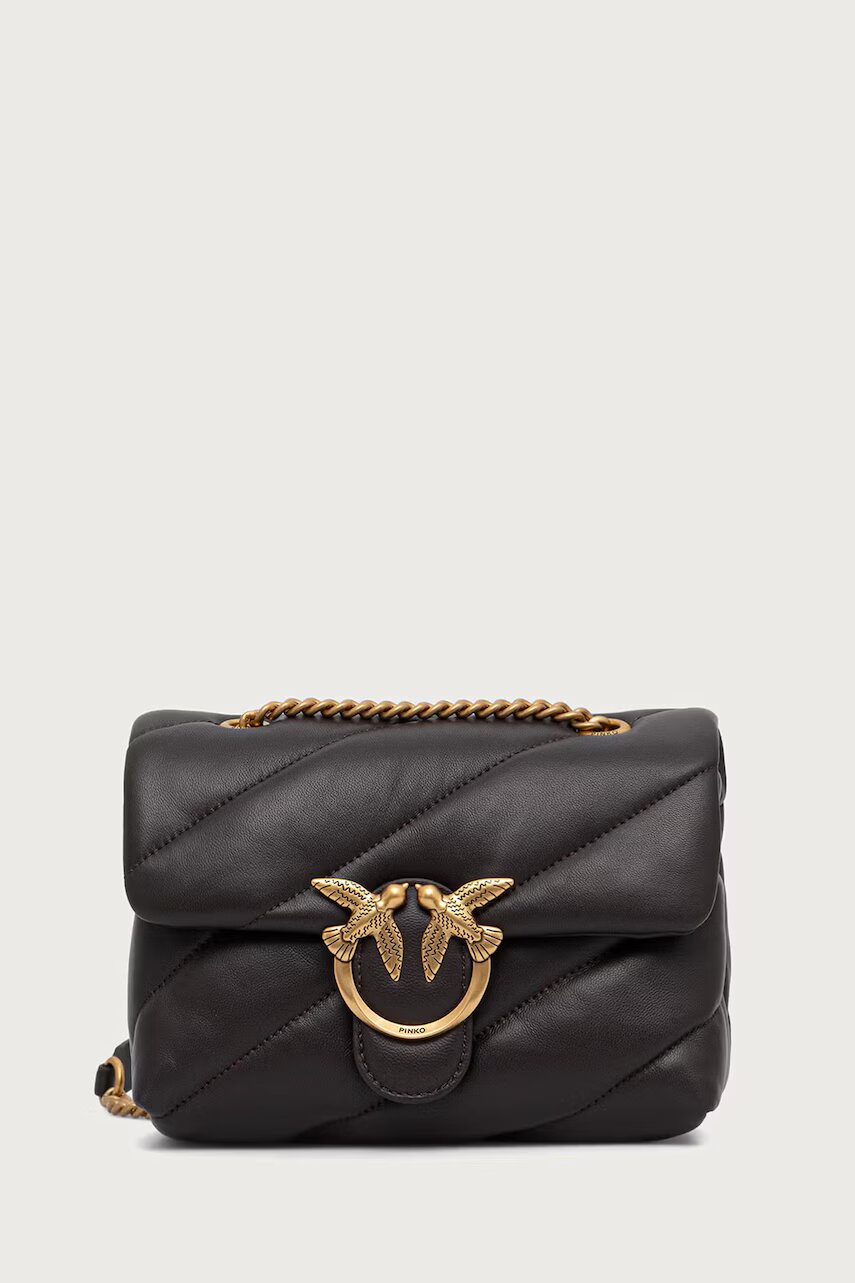 Pinko geantă crossbody pentru femei din piele
