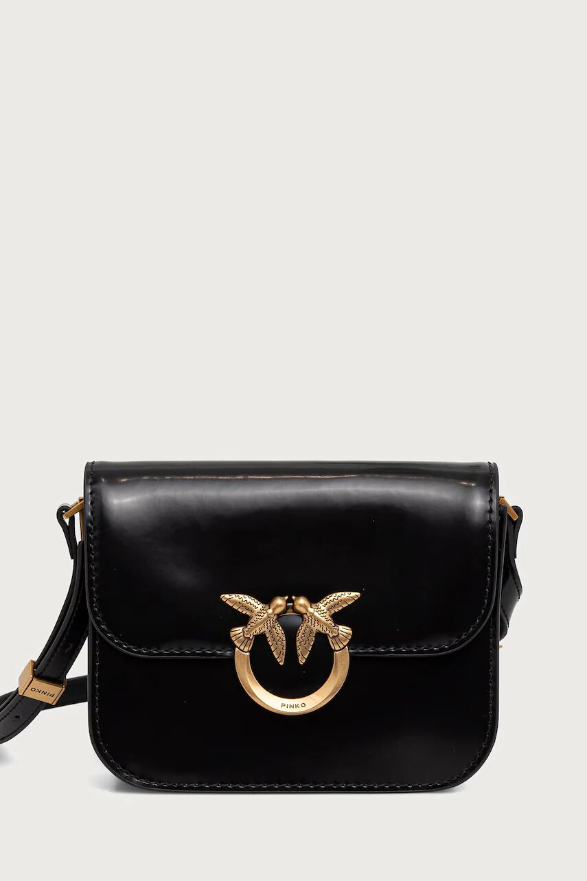 Pinko geantă crossbody pentru femei din piele