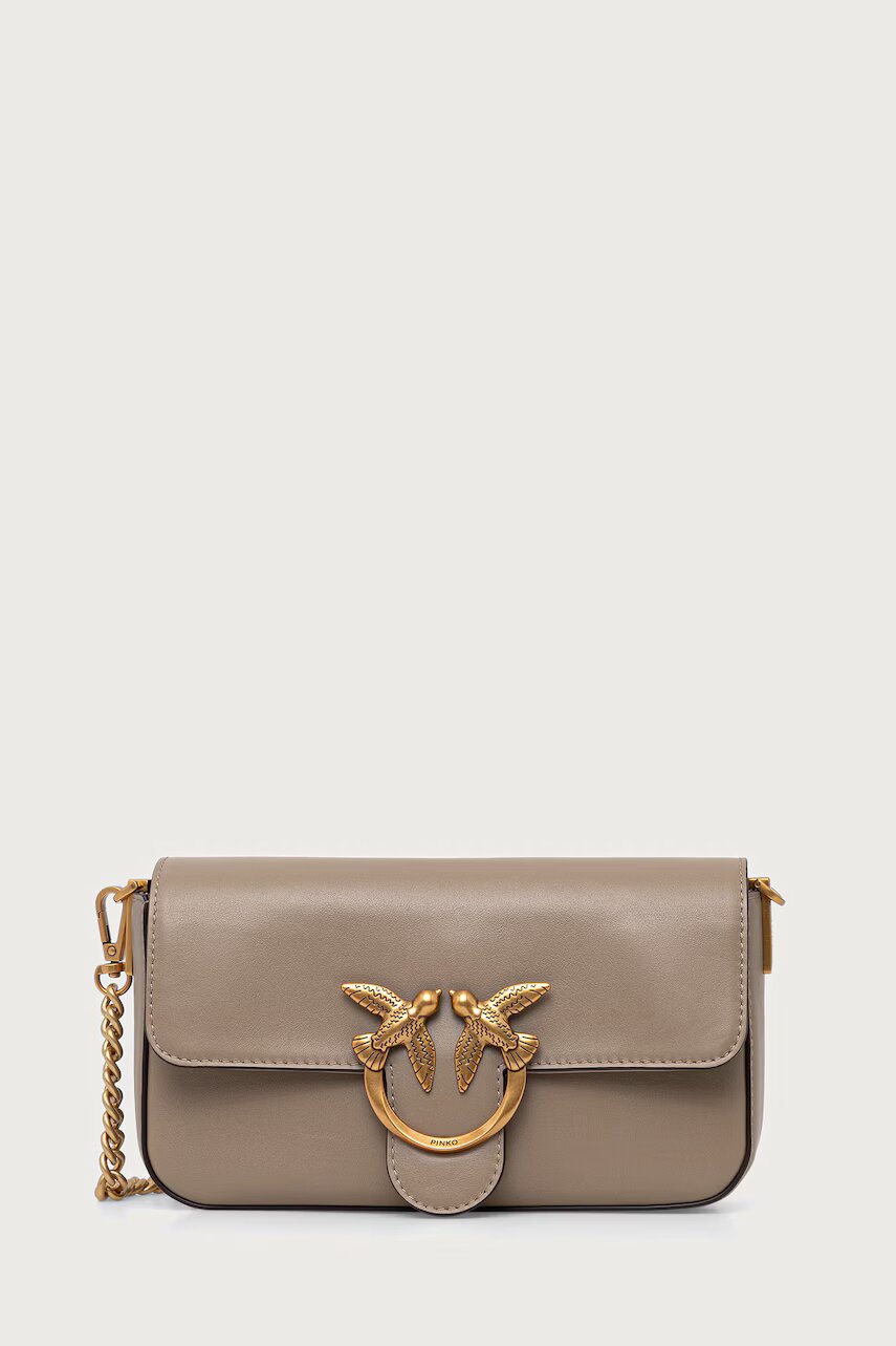 Pinko geantă crossbody pentru femei din piele