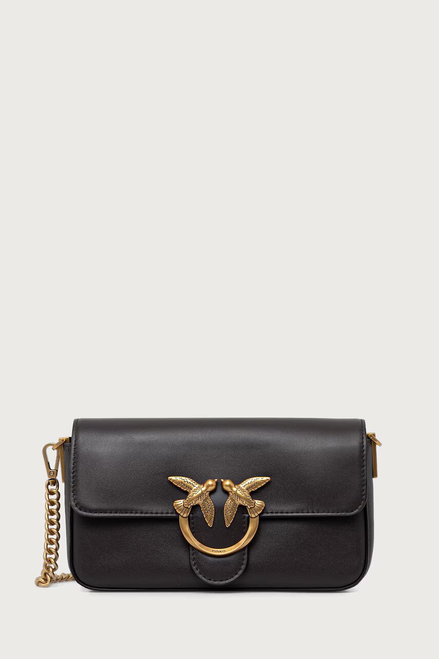 Pinko geantă crossbody pentru femei din piele
