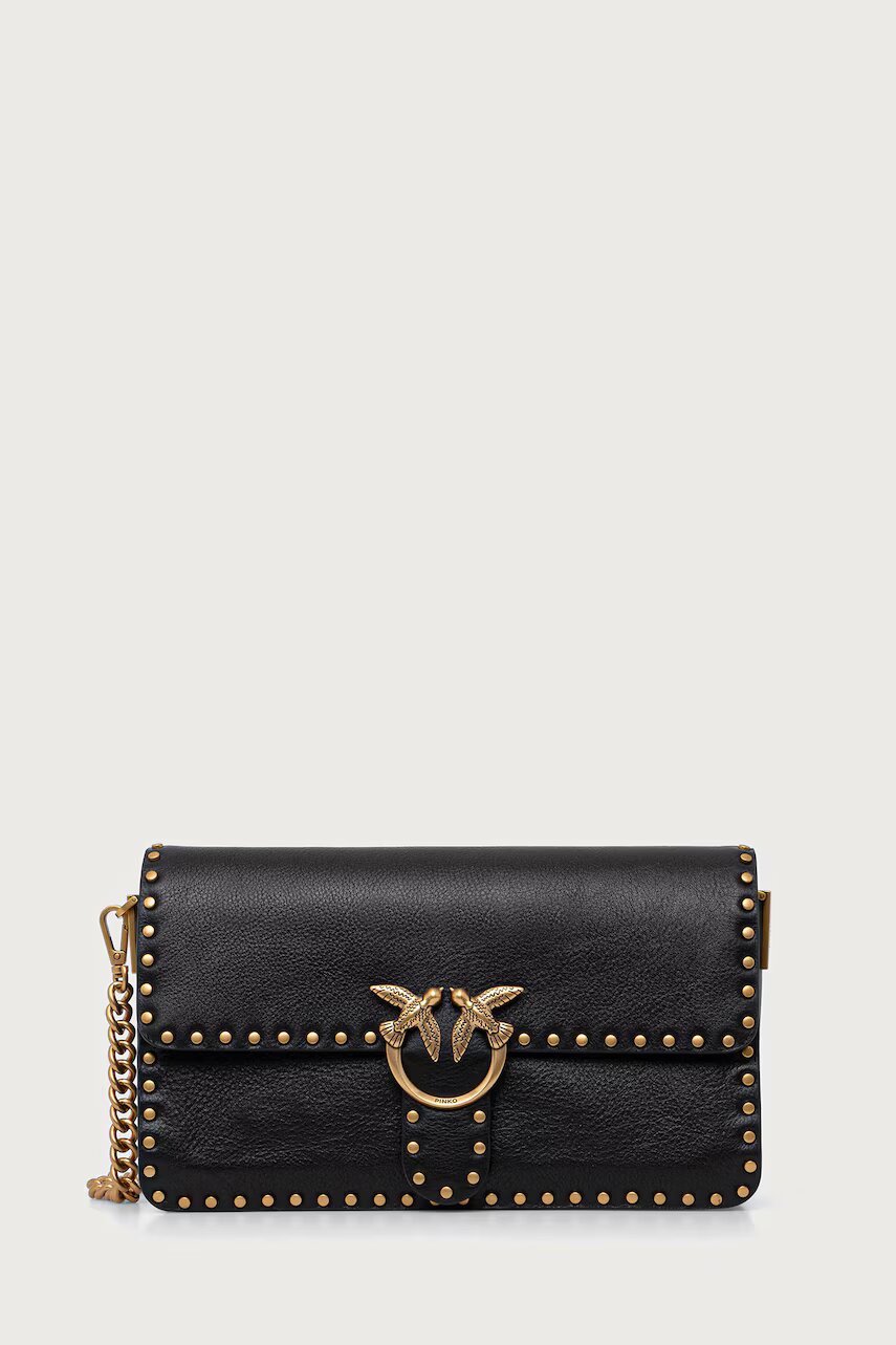 Pinko geantă crossbody pentru femei din piele