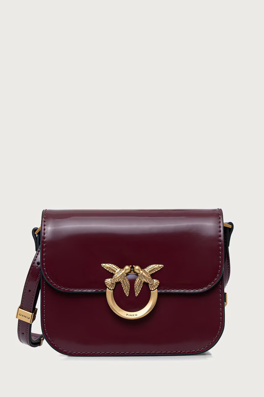 Pinko geantă crossbody pentru femei din piele
