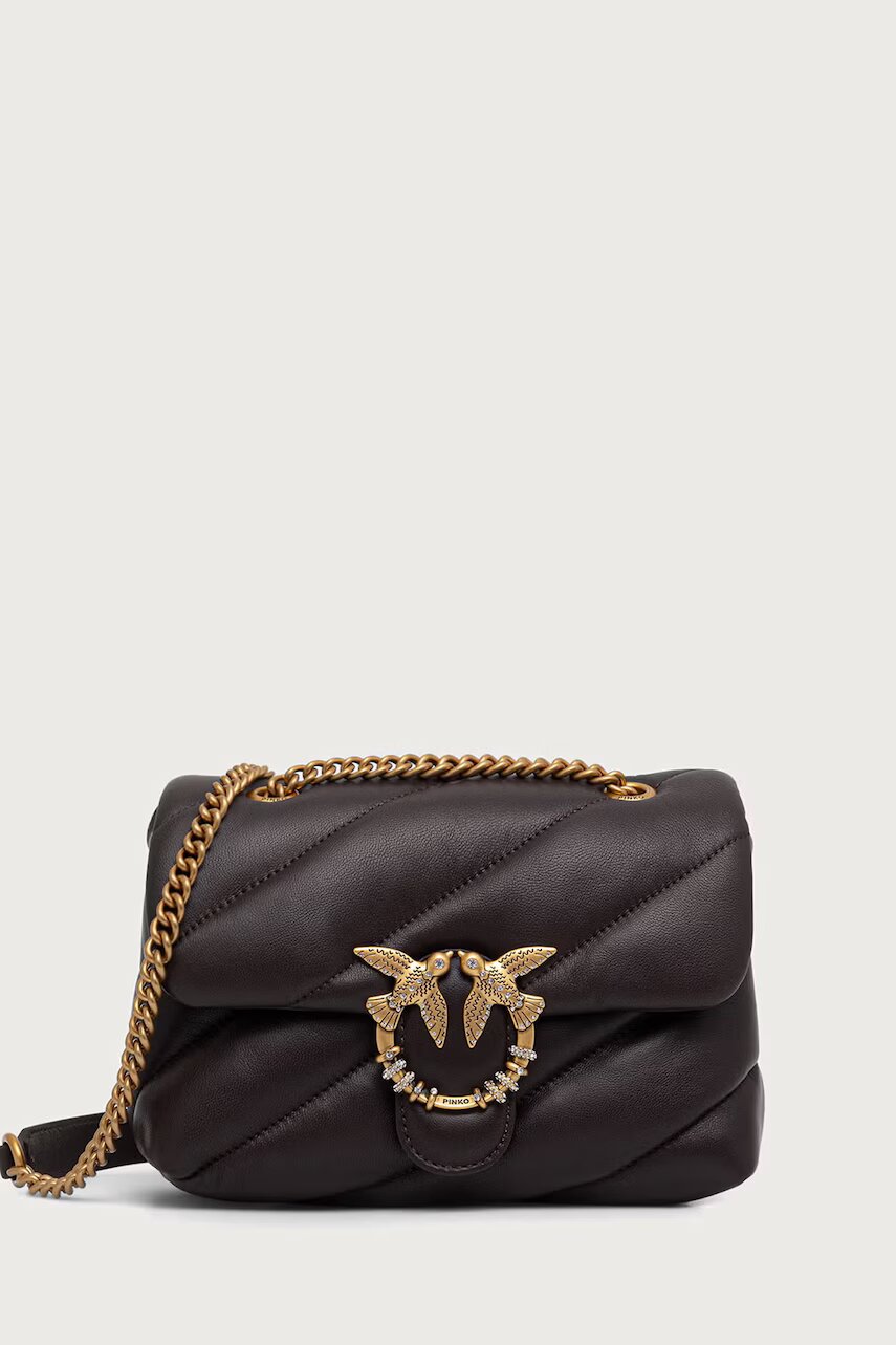 Pinko geantă crossbody pentru femei din piele