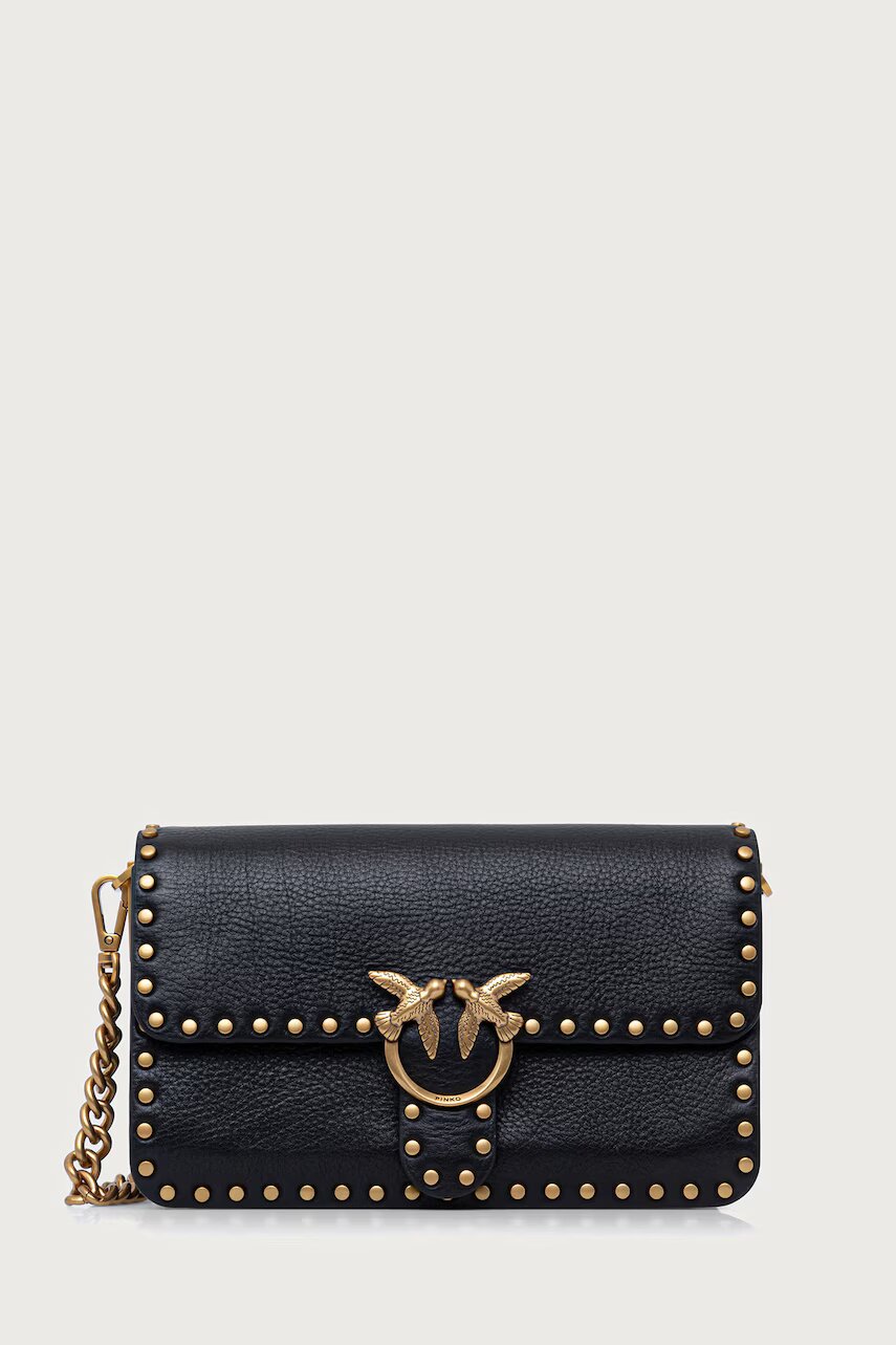 Pinko geantă crossbody pentru femei din piele