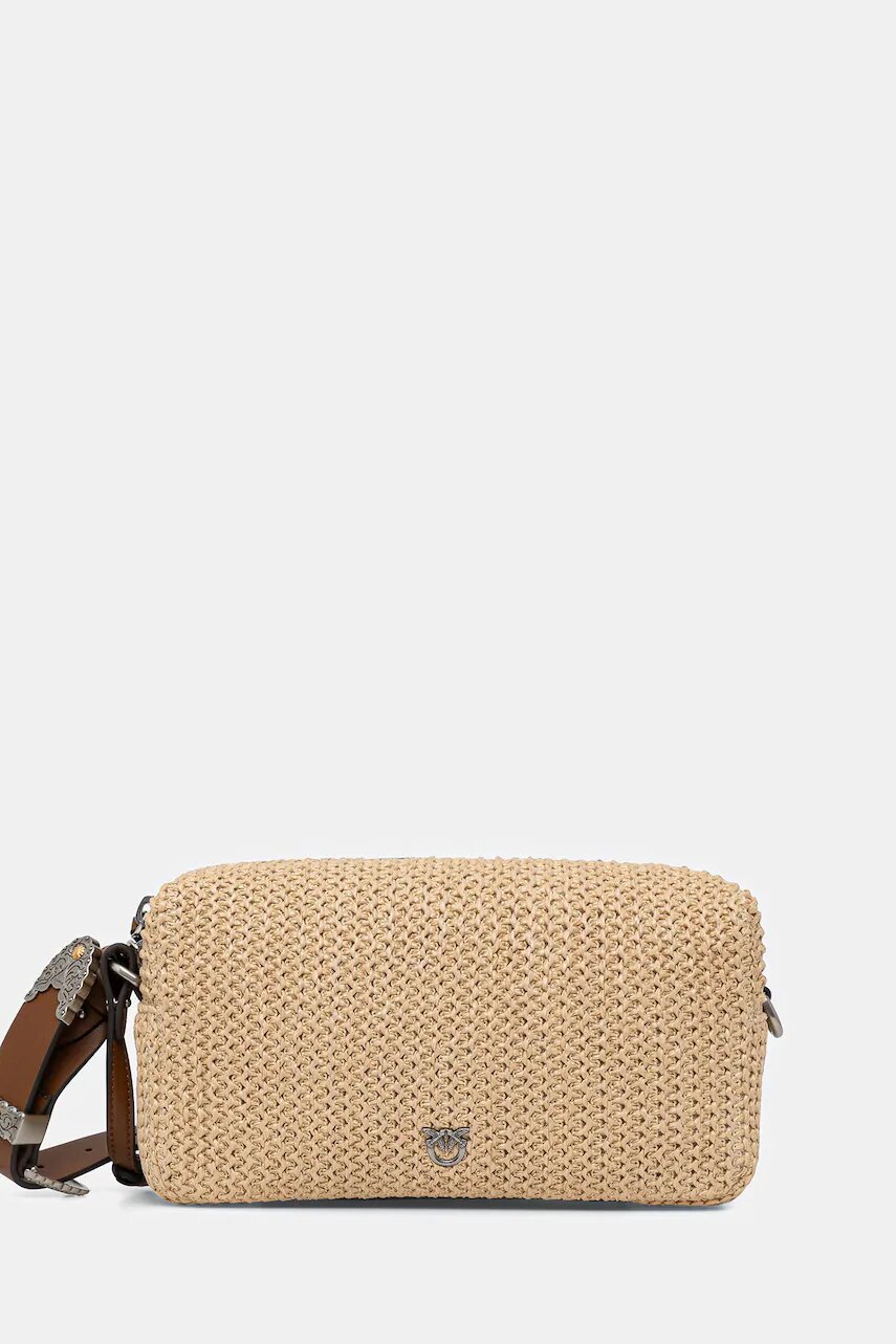 Pinko geantă crossbody pentru femei împletită