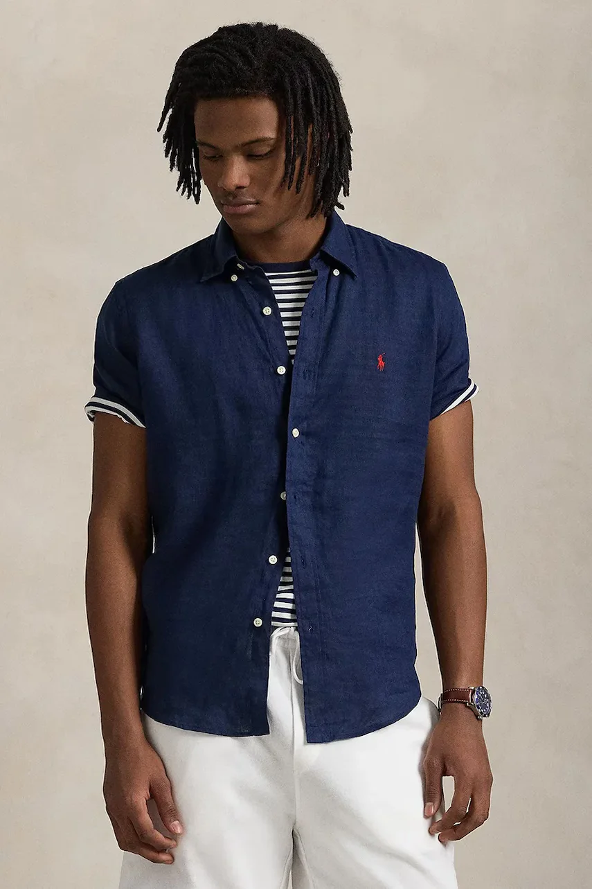 Polo Ralph Lauren cămașă de in Sport Shirt