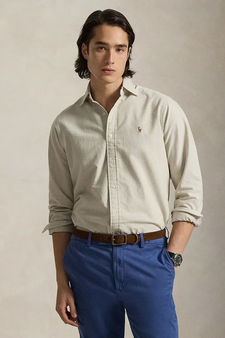 Polo Ralph Lauren cămașă pentru bărbați bumbac