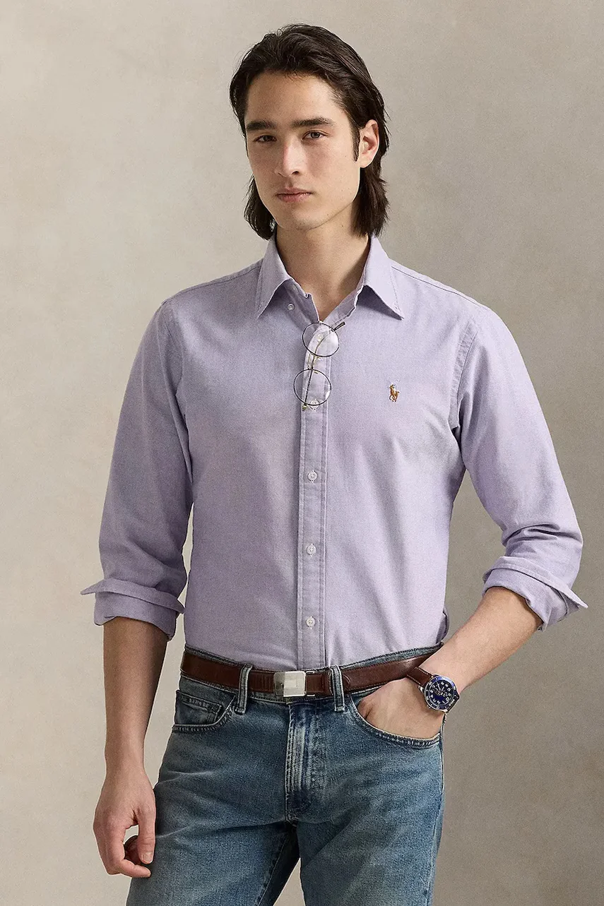 Polo Ralph Lauren cămașă pentru bărbați de bumbac