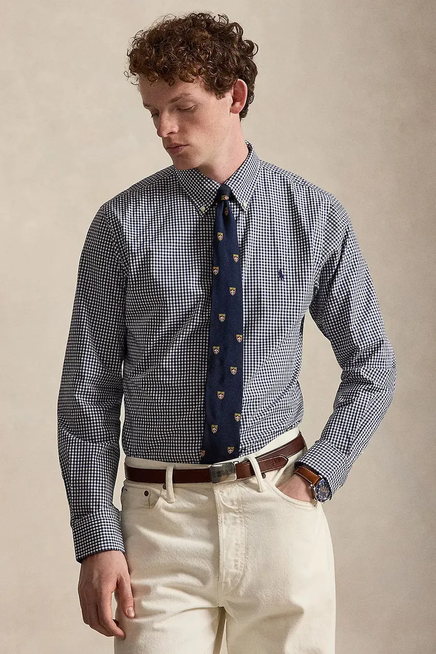 Polo Ralph Lauren cămașă pentru bărbați din bumbac