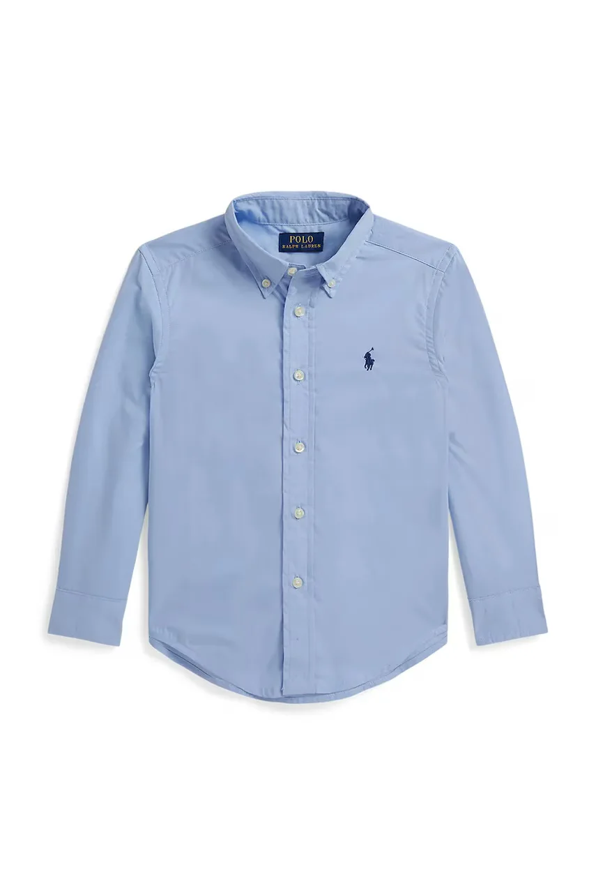 Polo Ralph Lauren cămașă pentru copii din bumbac