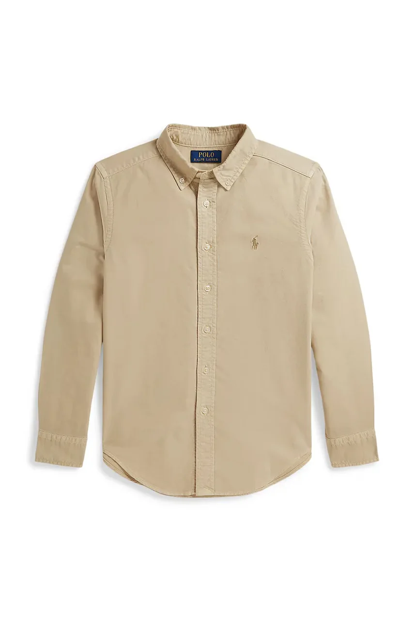 Polo Ralph Lauren cămașă pentru copii din bumbac