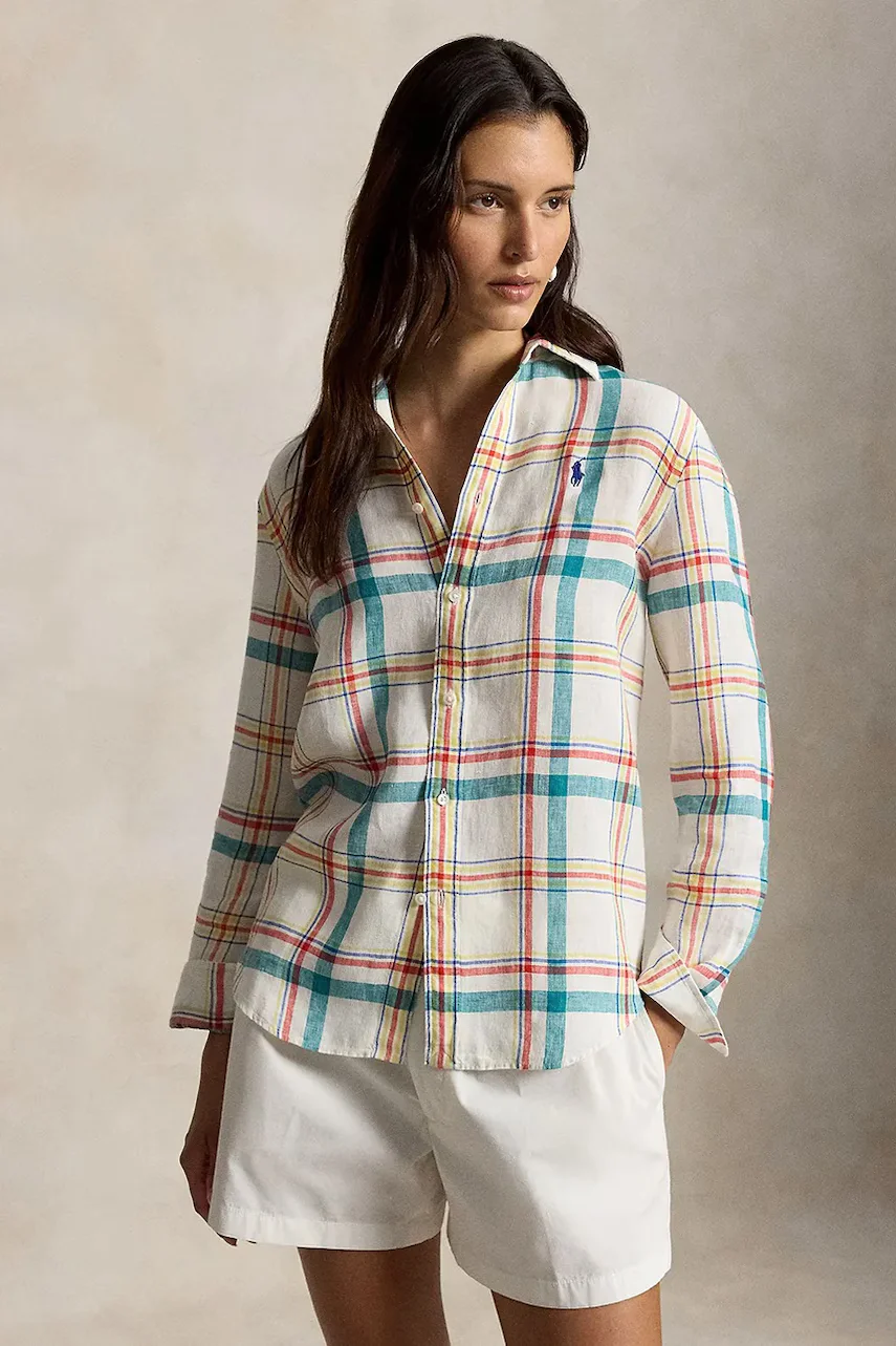 Polo Ralph Lauren cămașă pentru femei din in