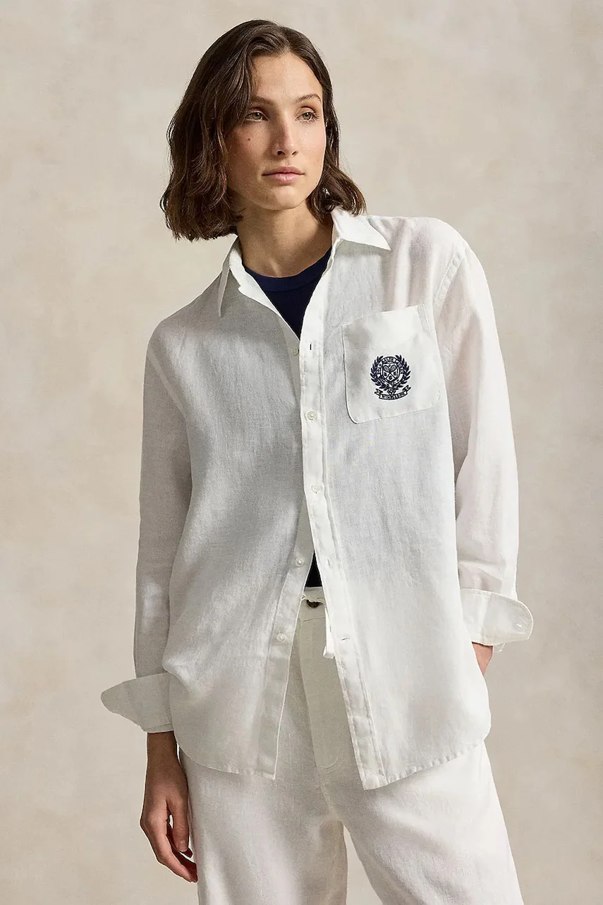 Polo Ralph Lauren cămașă pentru femei din in Wimbledon