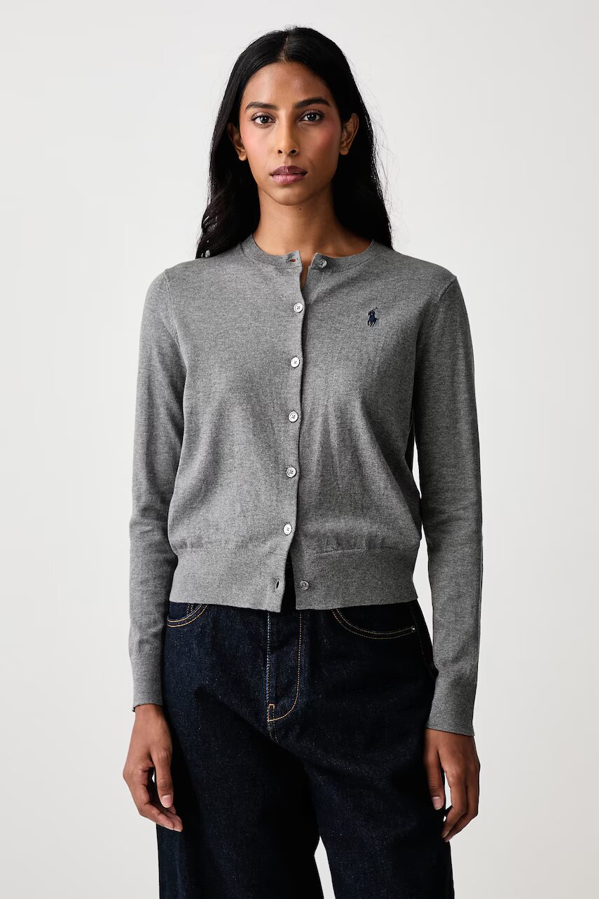Polo Ralph Lauren cardigan pentru femei cu bumbac