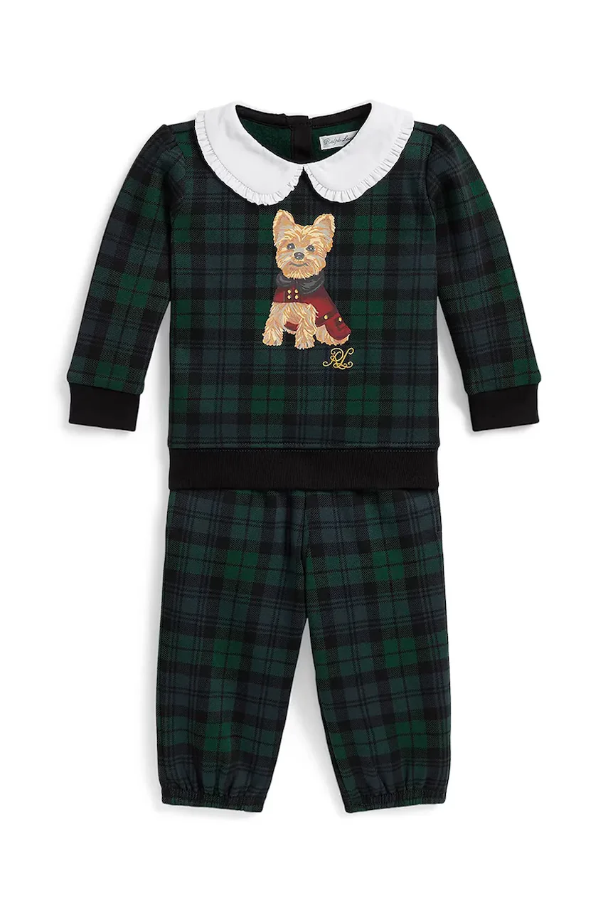 Polo Ralph Lauren compleu pentru bebeluși cu bumbac