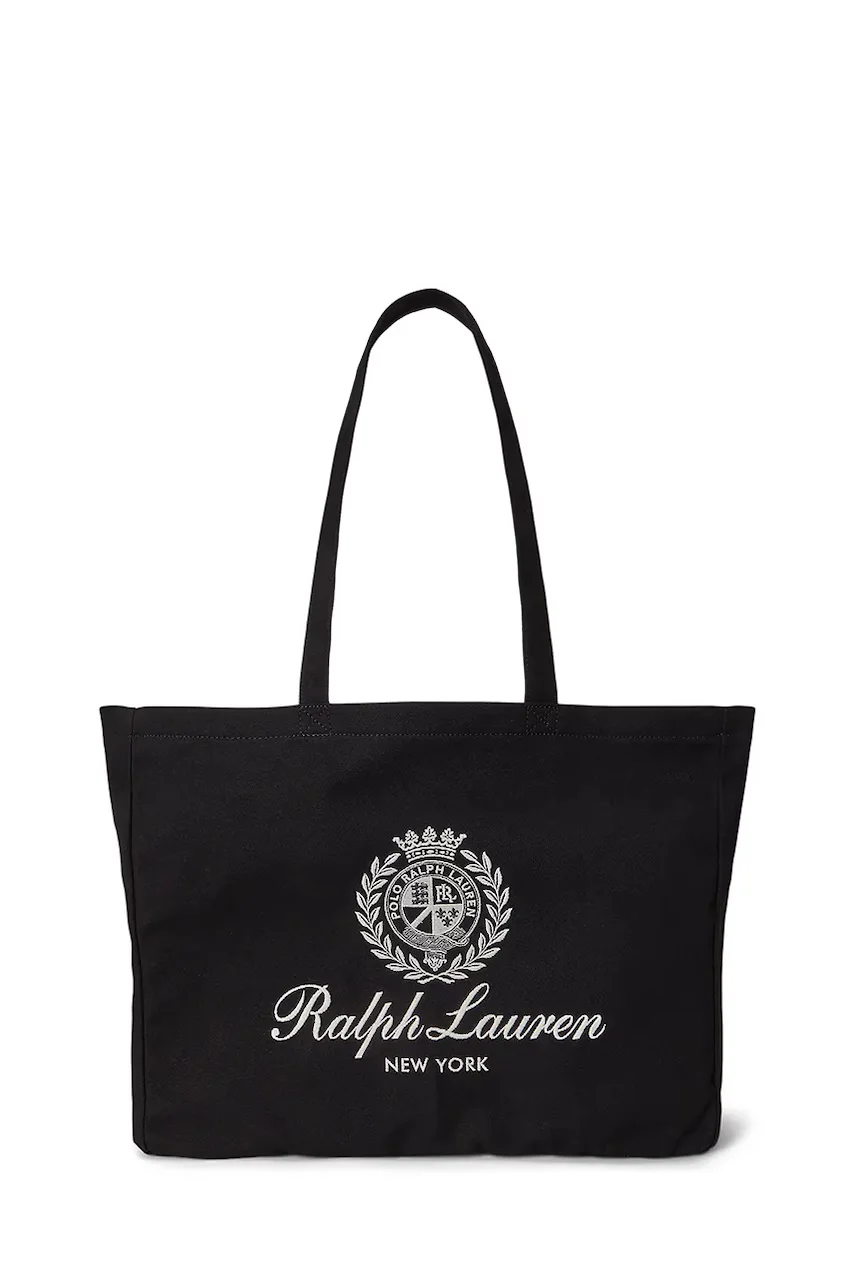 Polo Ralph Lauren geantă de material textil pentru femei din bumbac