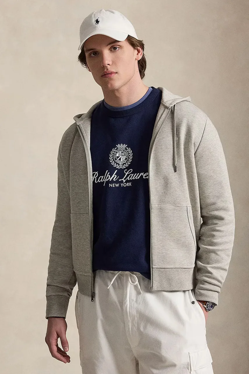 Polo Ralph Lauren hanorac cu fermoar și glugă