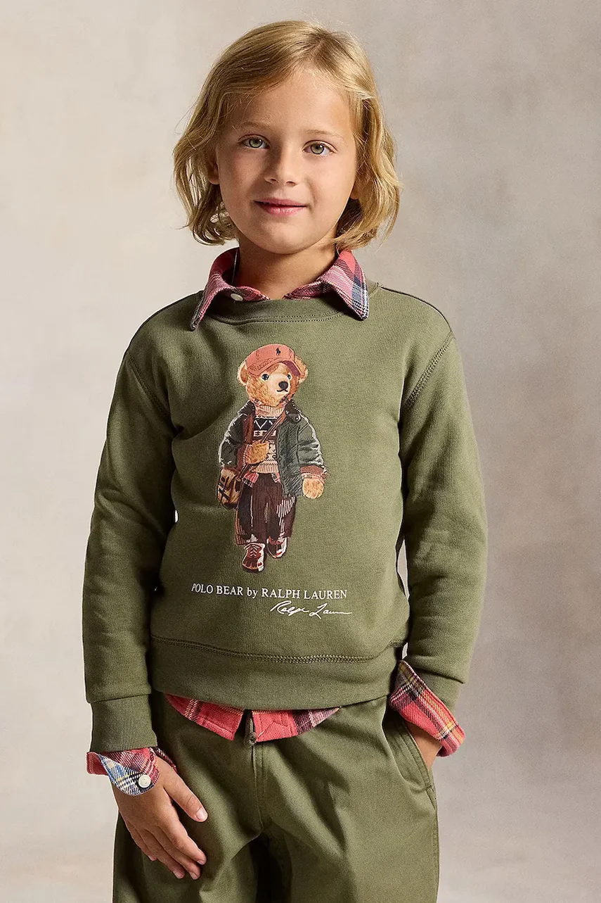 Polo Ralph Lauren hanorac pentru copii cu bumbac