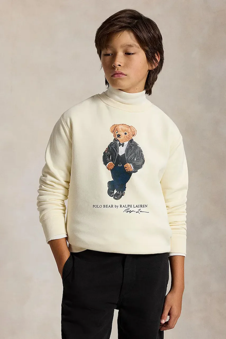 Polo Ralph Lauren hanorac pentru copii cu bumbac